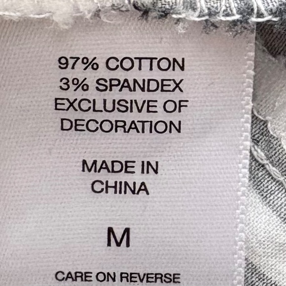 New & York Company Vintage Striped Button-Up Shirt Womens  M French Cuffs - Picture 12 of 12